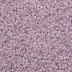 25g Miyuki Delica seed bead 11/0 Opaque Glazed Berry Smoothie AB DB1504