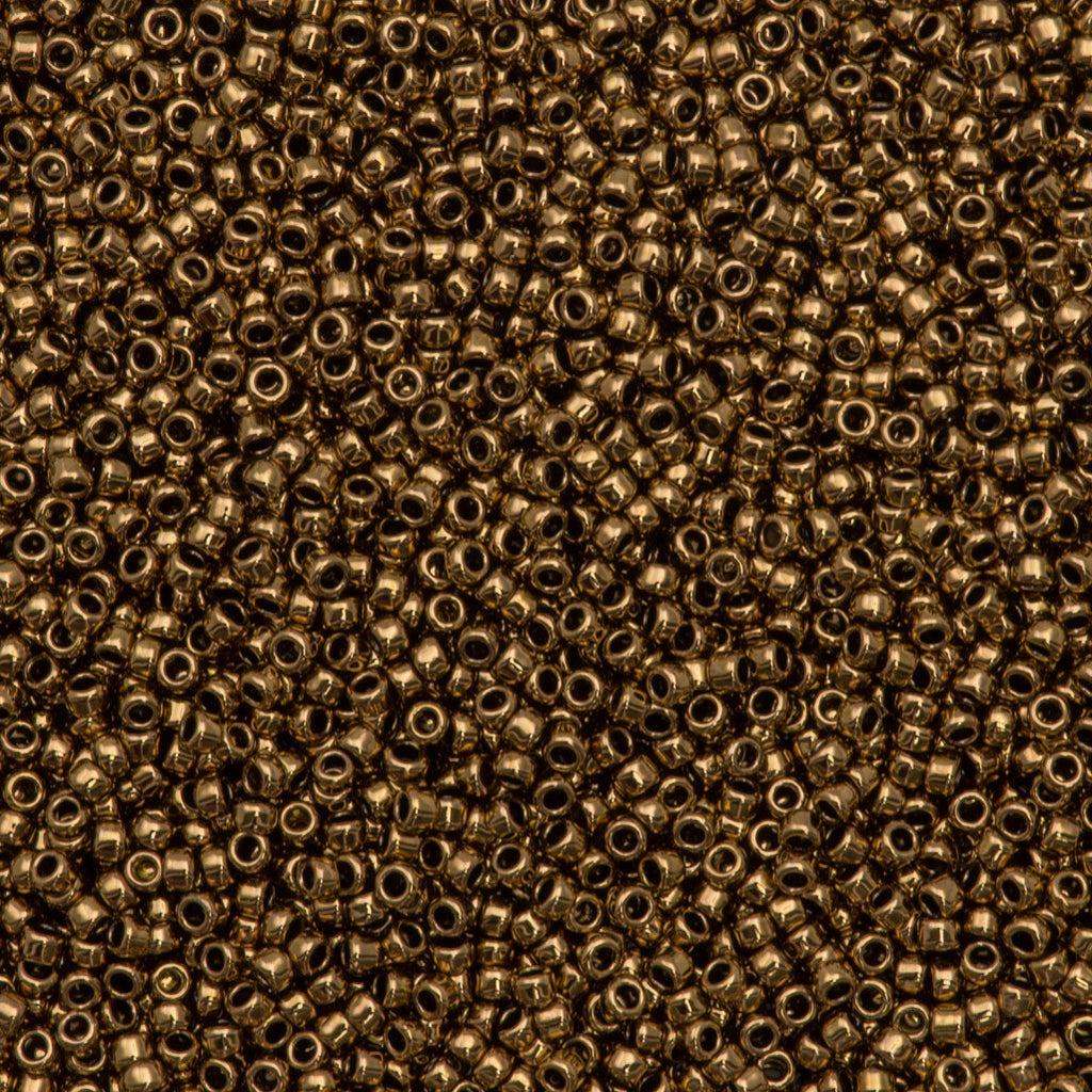 Toho CUBE Seed Beads 2mm DK BRONZE