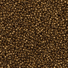 Toho Round Seed Bead 15/0 Bronze 2.5-inch Tube (221)