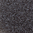 Miyuki Delica Seed Bead 11/0 Crystal Glazed Luster Deep Gray 2-inch Tube DB1486