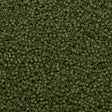 Miyuki Delica Seed Bead 11/0 Matte Asparagus Aqua Glazed 2-inch Tube DB391