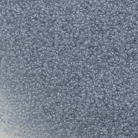 Miyuki Round Seed Bead 15/0 Shadow Crystal Luster 2-inch Tube (174)