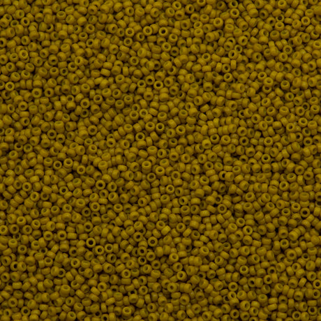 Miyuki Round Seed Bead 15/0 Duracoat Opaque Hawthorne 2-inch Tube (4456)
