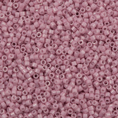 25g Miyuki Delica Seed Bead 11/0 Opaque Old Rose DB210