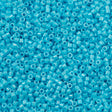 100g Miyuki Delica Seed Bead 11/0 Opaque Sky Blue AB DB215