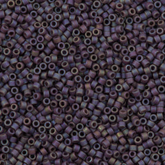 25g Miyuki Delica Seed Bead 11/0 Matte Opaque Glazed Sea Lavender AB DB2322