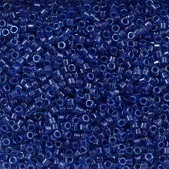 Miyuki Delica Seed Bead 11/0 Blue Inside Dyed Color Light Blue 2-inch Tube DB285