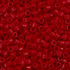 Miyuki Delica Seed Bead 8/0 Opaque Red 6.7g Tube DBL723