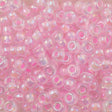 Miyuki Round Seed Bead 6/0 Inside Color Lined Pink AB 20g Tube (272)