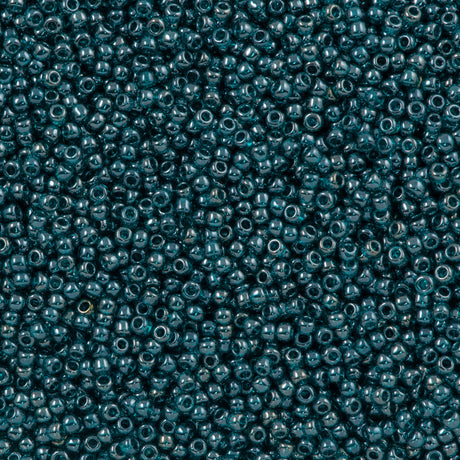 50g Toho Round Seed Bead 11/0 Transparent Luster Teal (108BD)