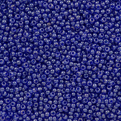 50g Toho Round Seed Bead 11/0 Transparent Luster Cobalt (116)