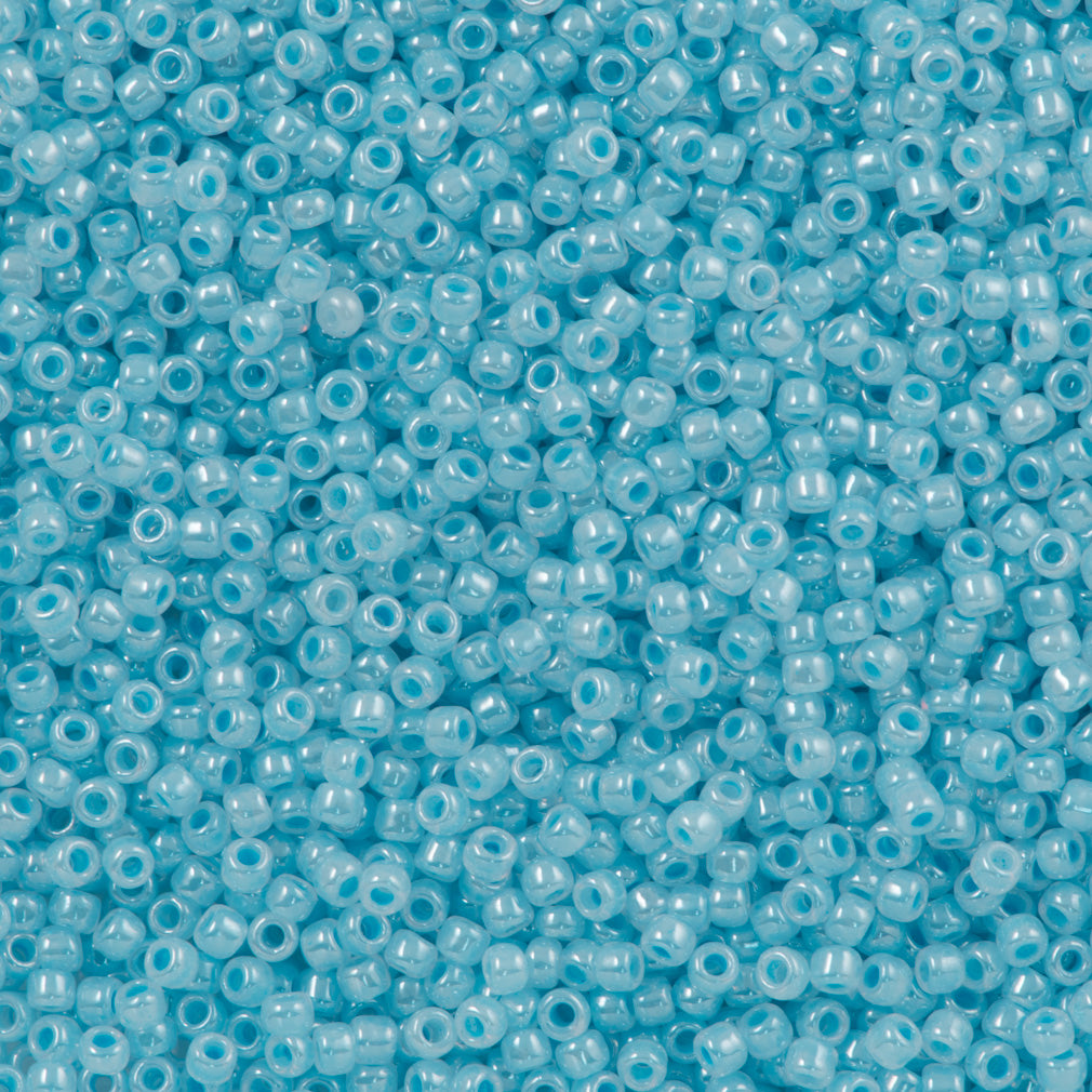 50g Toho Round Seed Bead 11/0 Ceylon Baby Blue (919)