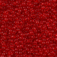 50g Toho Round Seed Beads 6/0 Transparent Ruby (5B)