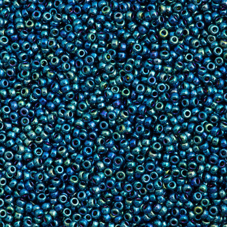 Miyuki Round Seed Bead 11/0 Metallic Indigo Iris 22g Tube (467)