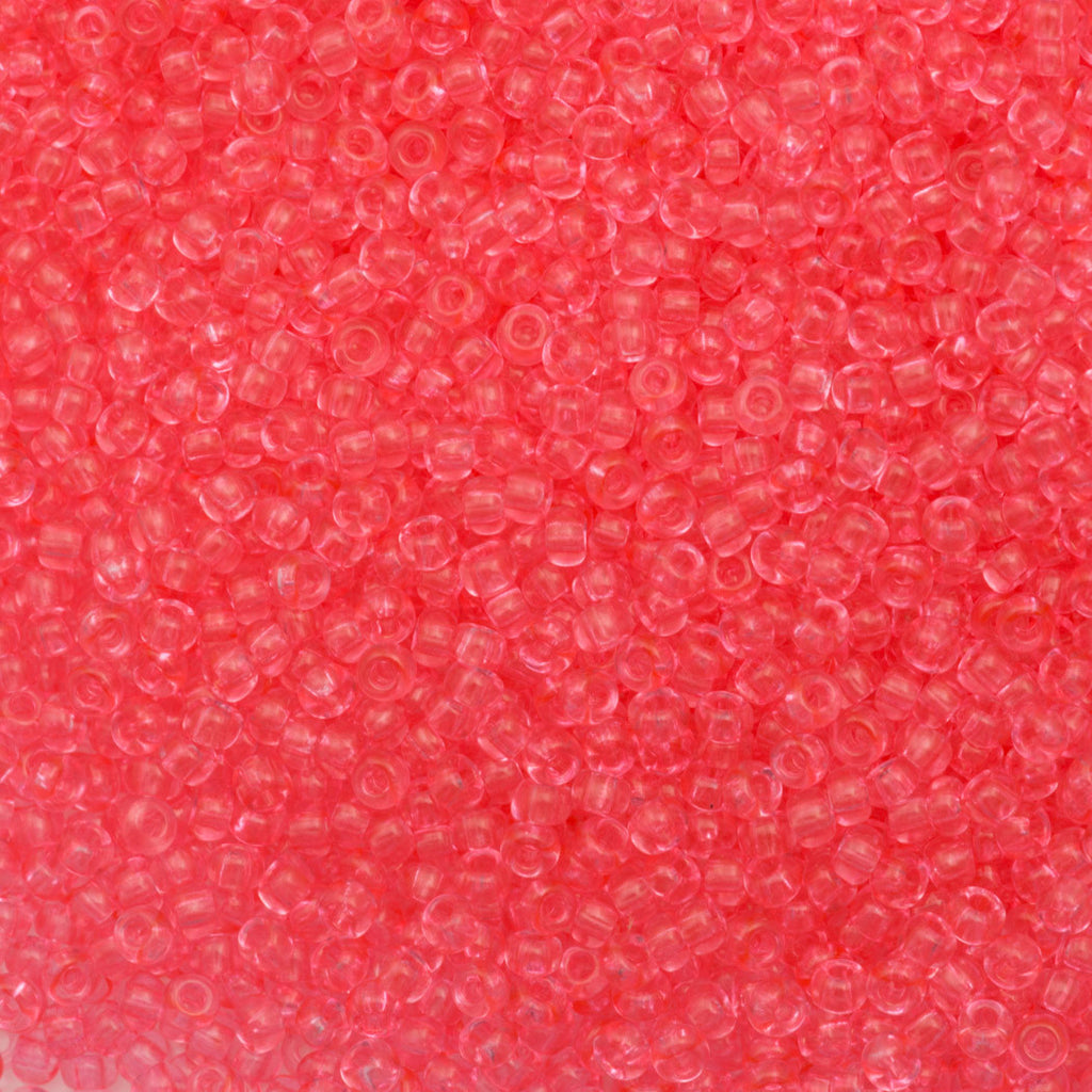 Czech Seed Bead 10/0 Crystal Pink Solgel 15g (01291)