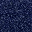 100g Miyuki Delica seed bead 11/0 Matte Opaque Glazed Luster Dark Grey Blue DB377