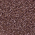 50g Miyuki Round Seed Bead 11/0 Matte Silver Lined Amethyst (12F)