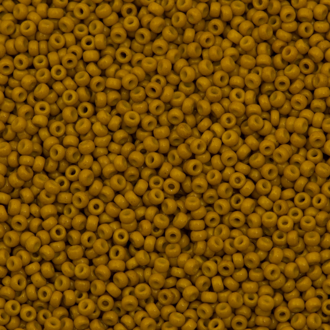 Miyuki Round Seed Bead 8/0 Duracoat Opaque Hawthorne 22g Tube (4456)-Brown
