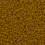 Miyuki Round Seed Bead 8/0 Duracoat Opaque Hawthorne 22g Tube (4456)-Brown