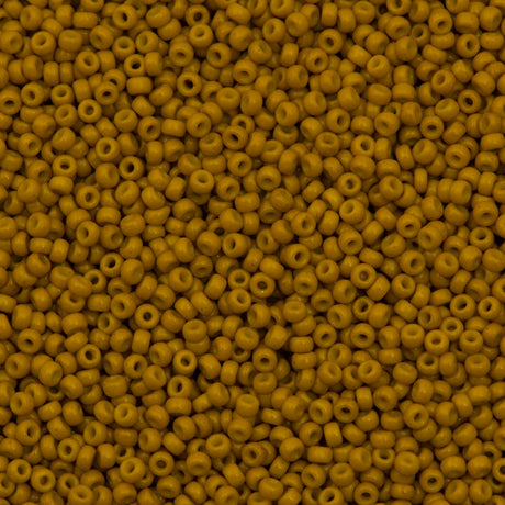 Miyuki Round Seed Bead 8/0 Duracoat Opaque Hawthorne 22g Tube (4456)-Brown
