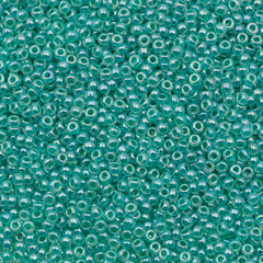 8g Miyuki Round Seed Bead 11/0 Turquoise Ceylon (536)