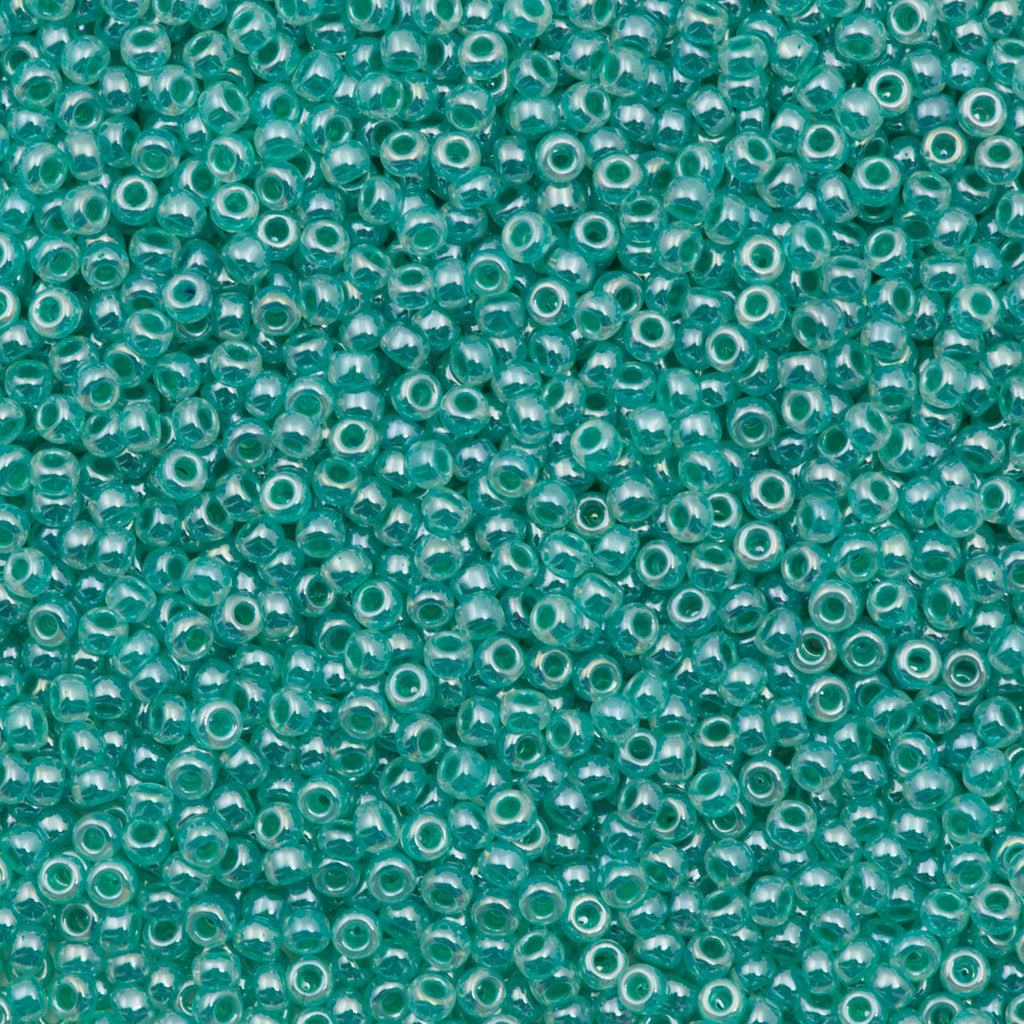 50g Miyuki Round Seed Bead 11/0 Turquoise Ceylon (536)