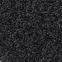 50g Czech Seed Bead 10/0 Color Lined Navy Blue (38039)