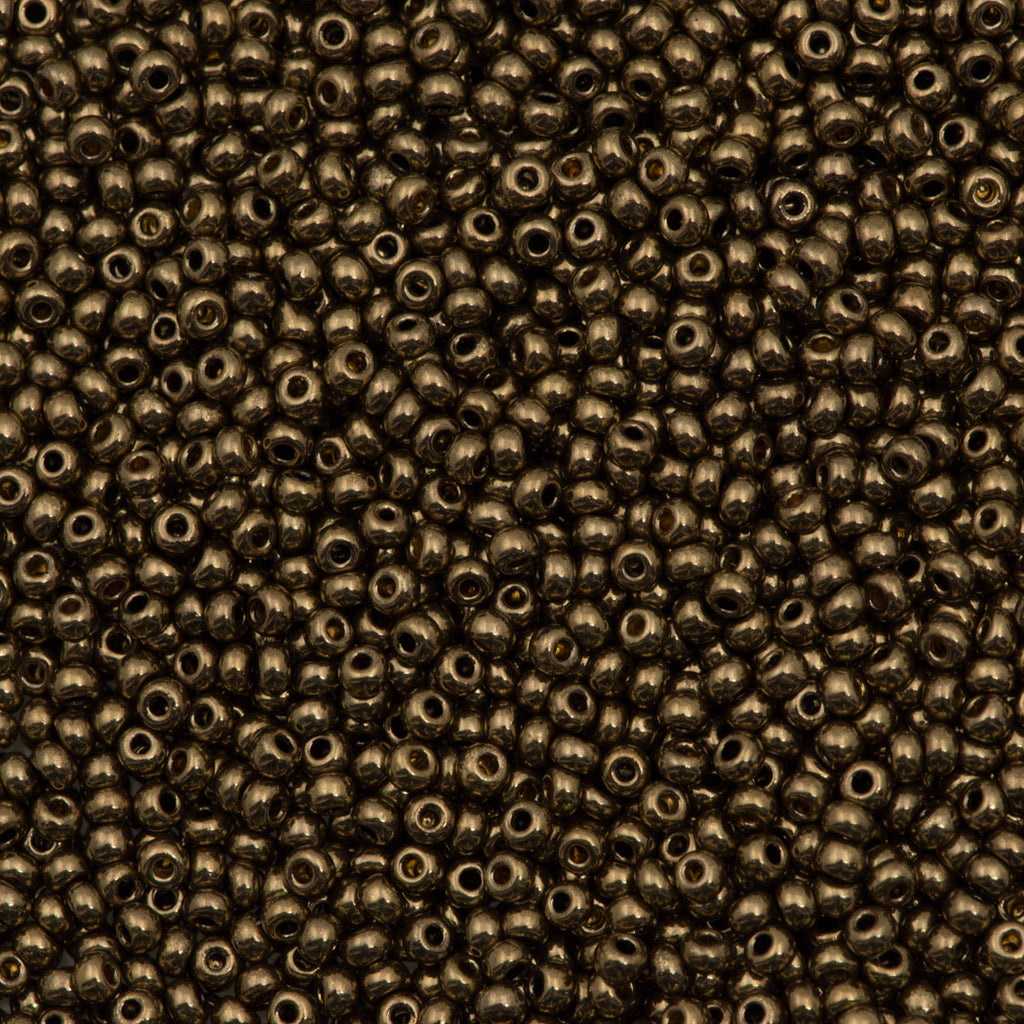 50g Czech Seed Bead 10/0 Bronze (59142)