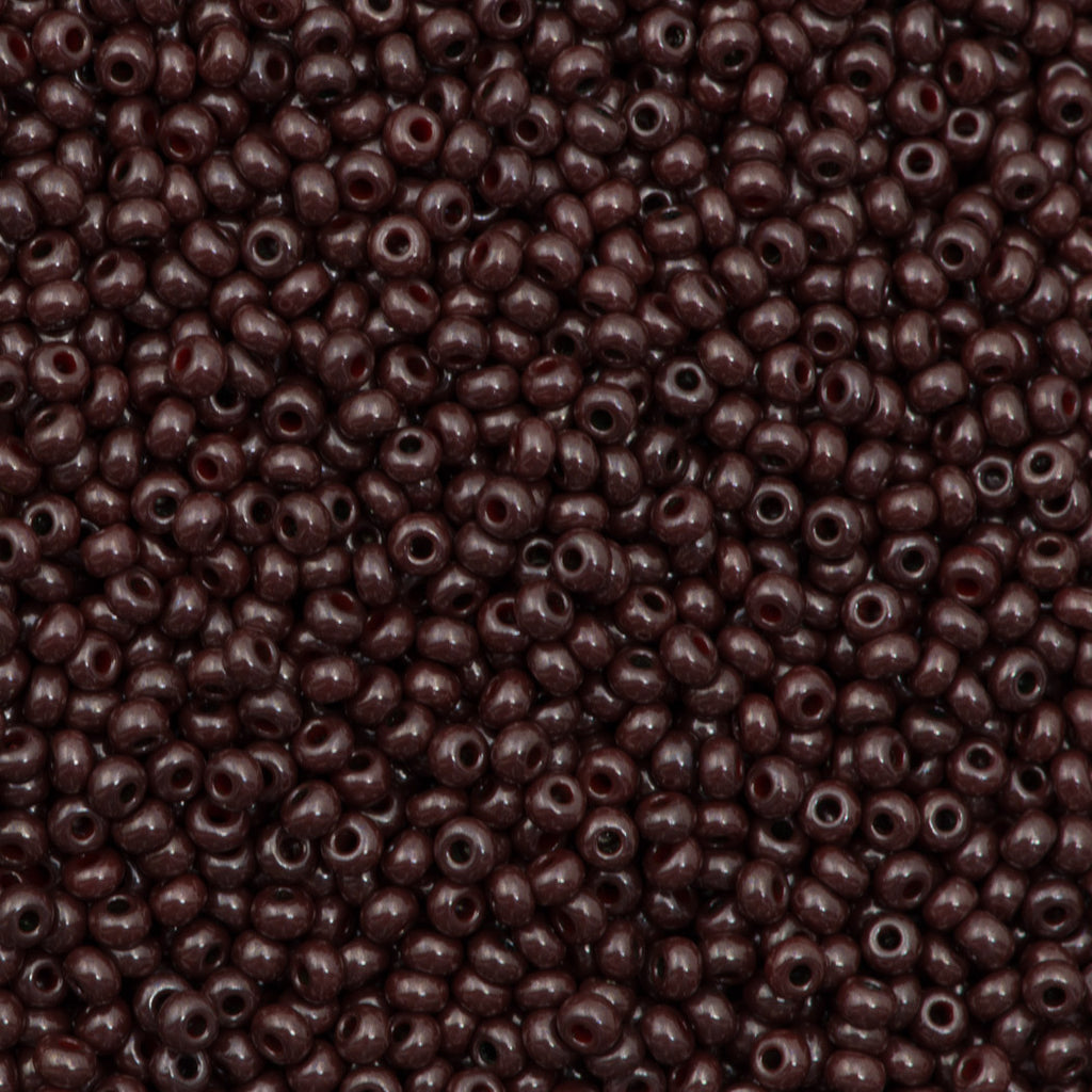 Darice - Glass Seed Beads Size 10/0 - Opaque Black