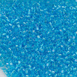 Miyuki Delica Seed Bead 11/0 Transparent Aqua AB 2-inch Tube DB1249