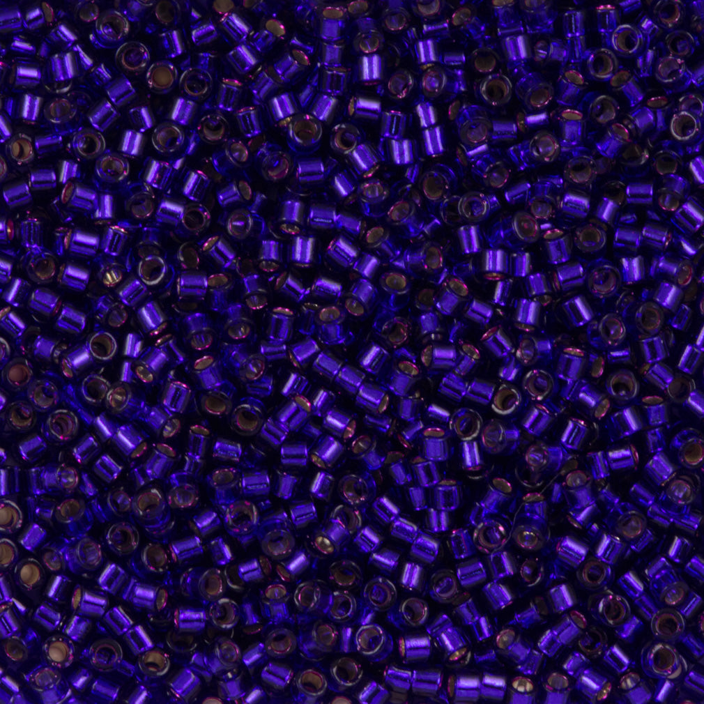 25g Miyuki Delica Seed Bead 11/0 Luminous Purple Love DB2065