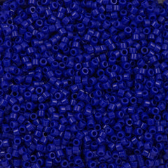 25g Miyuki Delica Seed Bead 11/0 Opaque Cobalt DB726