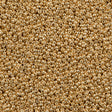 Miyuki Round Seed Bead 15/0 Galvanized Yellow Gold 2-inch Tube (1052)