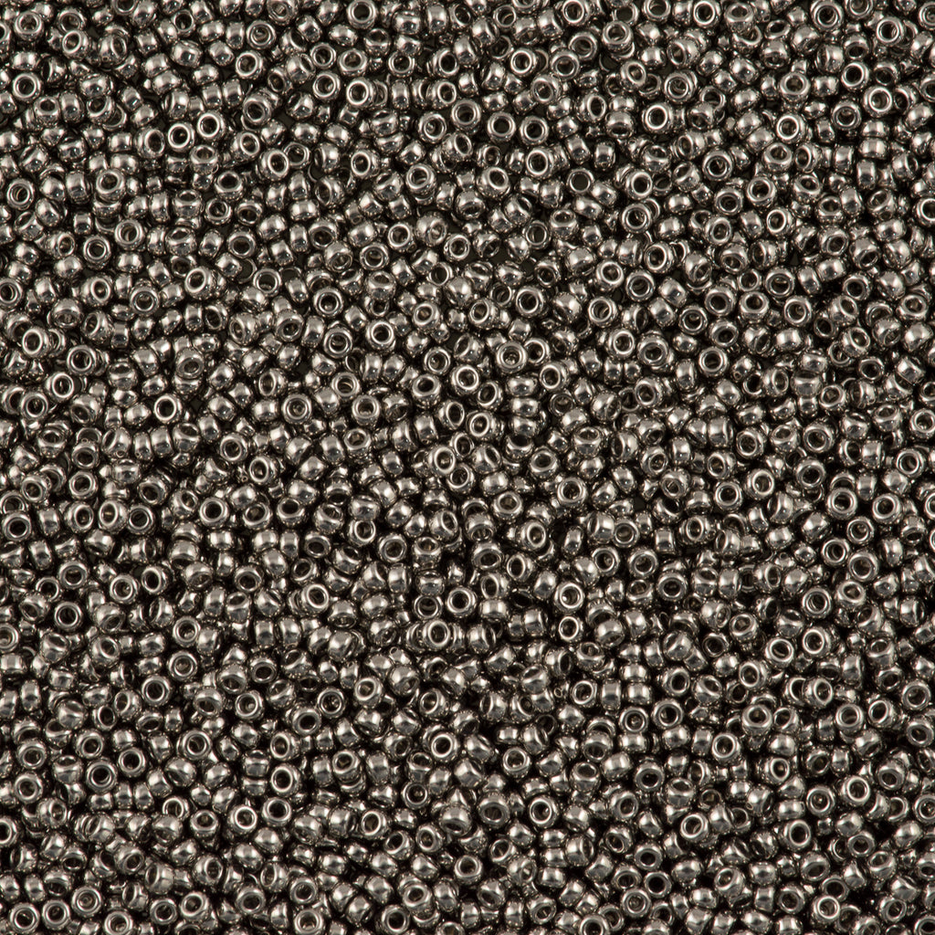 Miyuki Round Seed Bead 11/0 Nickel Plated 22g Tube (190)