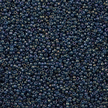 50g Miyuki Round Seed Bead 11/0 Montana Blue Luster (305)