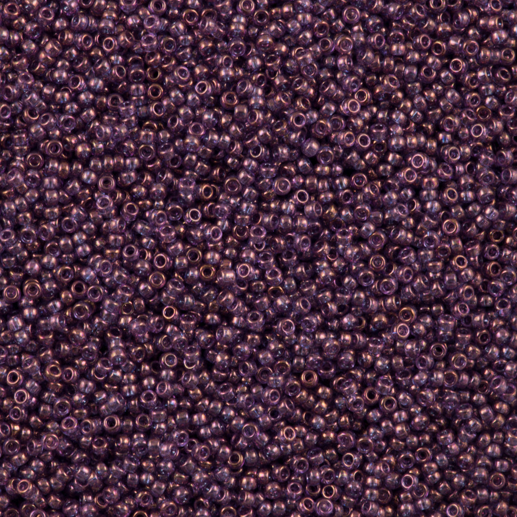 Miyuki Round Seed Bead 11/0 Lilac Gold Luster 22g Tube (312)