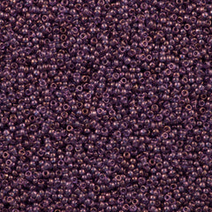 50g Miyuki Round Seed Bead 11/0 Lilac Gold Luster (312)