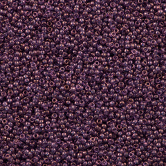 Miyuki Round Seed Bead 11/0 Lilac Gold Luster 22g Tube (312)