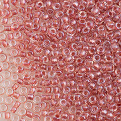 Miyuki Round Seed Bead 8/0 Inside Color Lined Dusty Rose 22g Tube (2601)