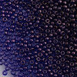 Miyuki Round Seed Bead 8/0 Dark Amethyst Gold Luster 22g Tube (308)