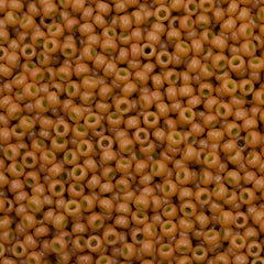 Miyuki Round Seed Bead 8/0 Duracoat Dyed Opaque Cedar 22g Tube (4457)