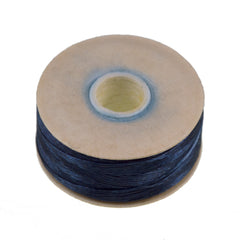 Size B Nymo Nylon Blue Thread 72 yard bobbin