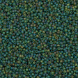 50g Miyuki Round Seed Bead 11/0 Matte Transparent Olive AB (158FR)
