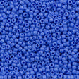 Toho Round Seed Bead 8/0 Opaque Light Cobalt 2.5-inch tube (48L)