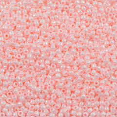 Toho Round Seed Bead 11/0 Opaque Baby Pink Luster 2.5-inch Tube (126)