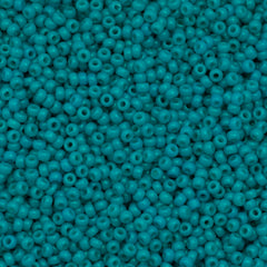 Miyuki Round Seed Bead 8/0 Duracoat Dyed Opaque Azure 22g Tube (4483)