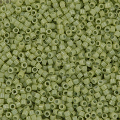 25g Miyuki Delica Seed Bead 11/0 Duracoat Dyed Opaque Fennel DB2123