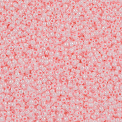 50g Toho Round Seed Bead 11/0 Opaque Baby Pink Luster (126)