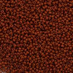 Czech Seed Bead 10/0 Opaque Brown (13600)