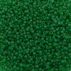 Miyuki Round Seed Bead 11/0 Matte Green (146F)